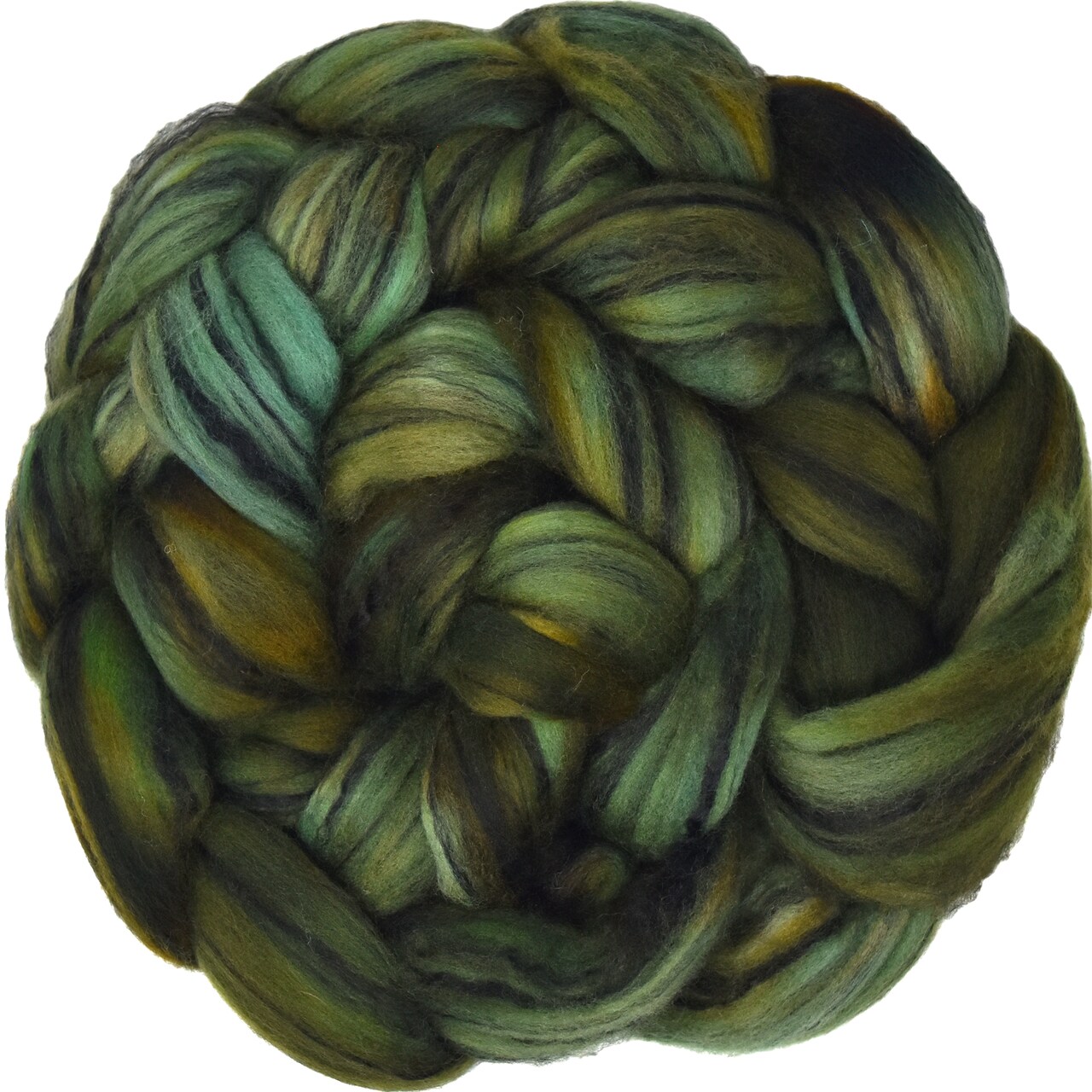 Hand Dyed Merino Wool Roving Blended with Tencel: Gorgeous tonal colorways for easy needle felting, hand spinning or weaving. Choose 1oz or 4oz